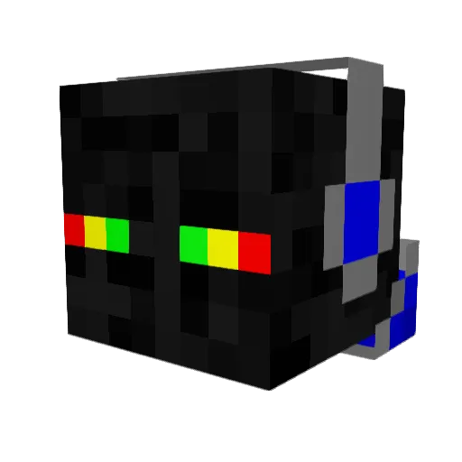 vic2france Minecraft avatar head, 3D render
