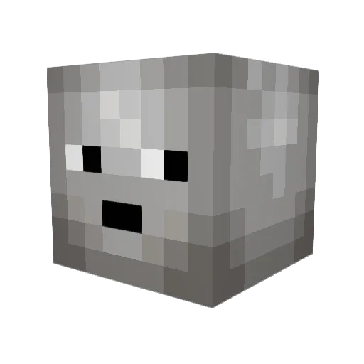 vicbro27 Minecraft avatar head, 3D render