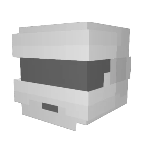 vichac Minecraft avatar head, 3D render