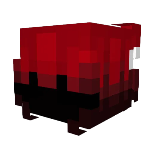 viclown Minecraft avatar head, 3D render