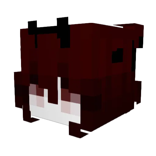 vico989 Minecraft avatar head, 3D render