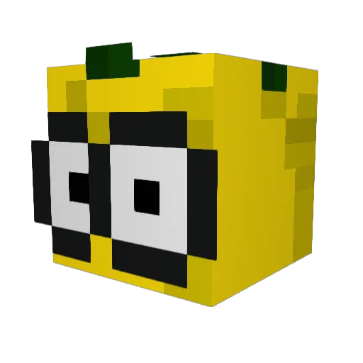 victorfb2000 Minecraft avatar head, 3D render