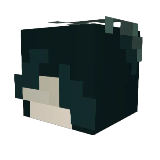 victoria6699 Minecraft avatar head, 3D render