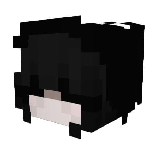 victoriajm Minecraft avatar head, 3D render