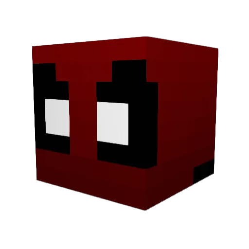 victorios2000 Minecraft avatar head, 3D render