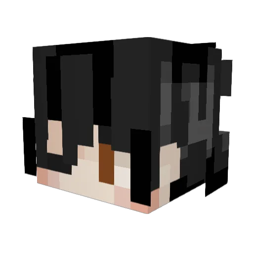 victormurone Minecraft avatar head, 3D render