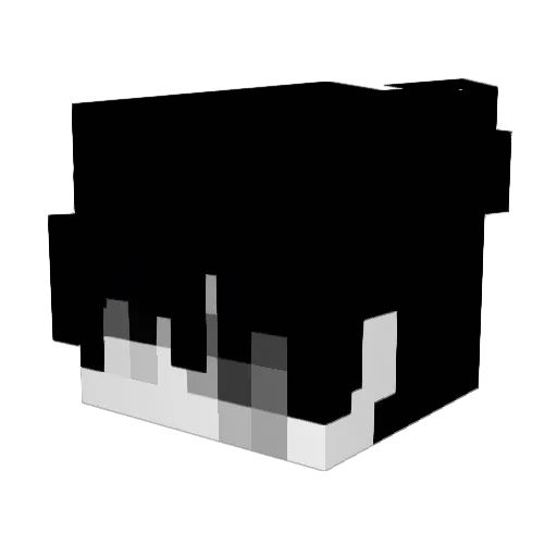 victorrez Minecraft avatar head, 3D render