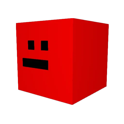 vicxx8411 Minecraft avatar head, 3D render