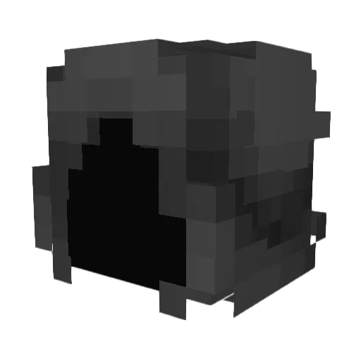 videocoordnation Minecraft avatar head, 3D render