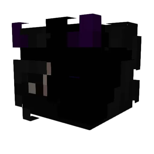 vidielak_7 Minecraft avatar head, 3D render