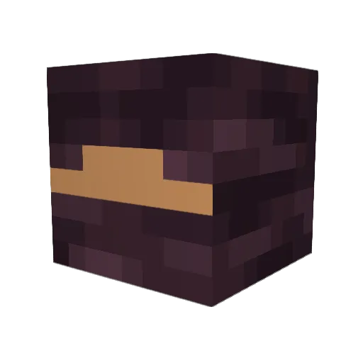 vidroBox9 Minecraft avatar head, 3D render