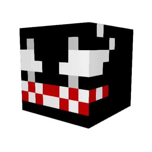 vieira_2 Minecraft avatar head, 3D render