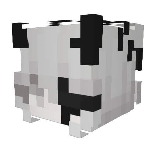 vieryn Minecraft avatar head, 3D render