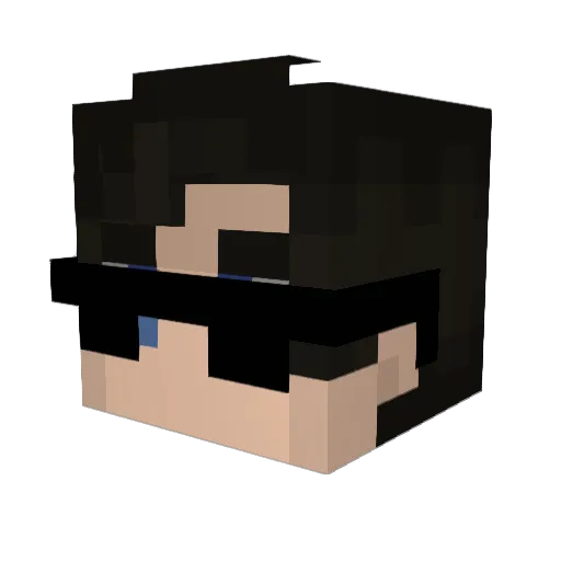 vietan1 Minecraft avatar head, 3D render