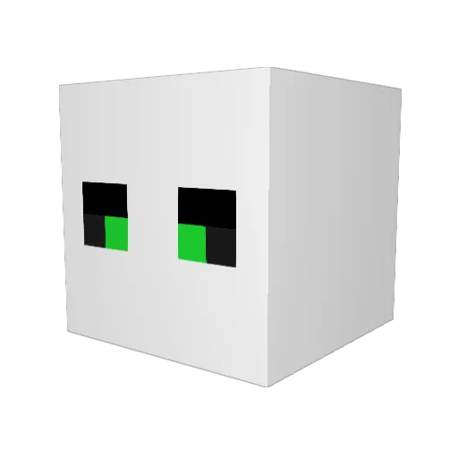 vifiegge21 Minecraft avatar head, 3D render