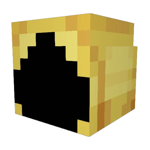 vifuneu Minecraft avatar head, 3D render