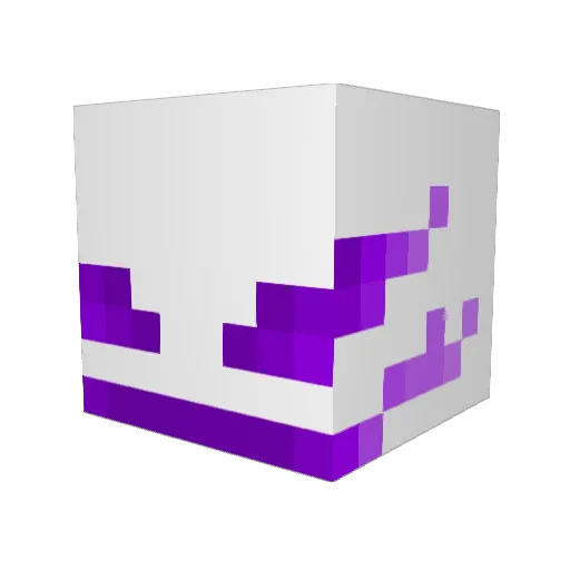 vig3322 Minecraft avatar head, 3D render