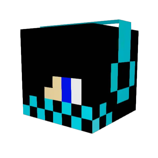 viggenviggo Minecraft avatar head, 3D render