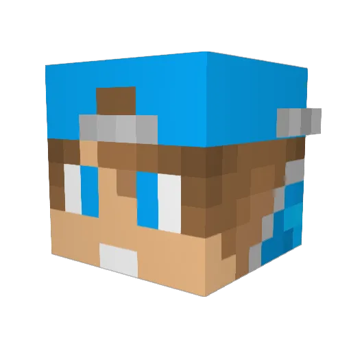 viggo4321 Minecraft avatar head, 3D render