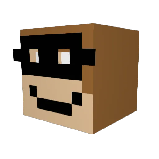 viggo7913 Minecraft avatar head, 3D render