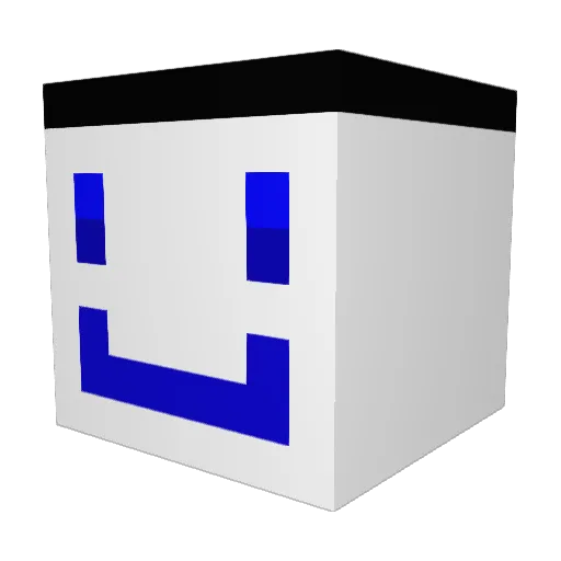 viggo_victor Minecraft avatar head, 3D render