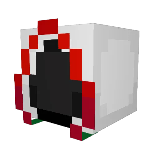 vigi84 Minecraft avatar head, 3D render