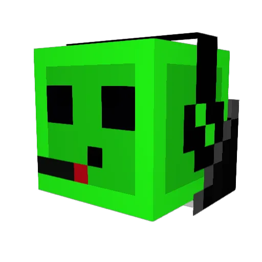 vigo100 Minecraft avatar head, 3D render