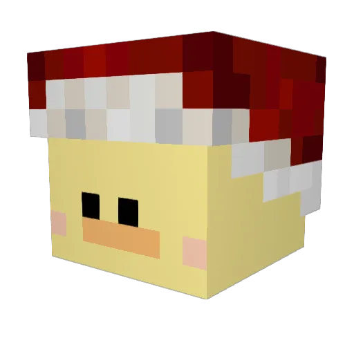 vigo98 Minecraft avatar head, 3D render