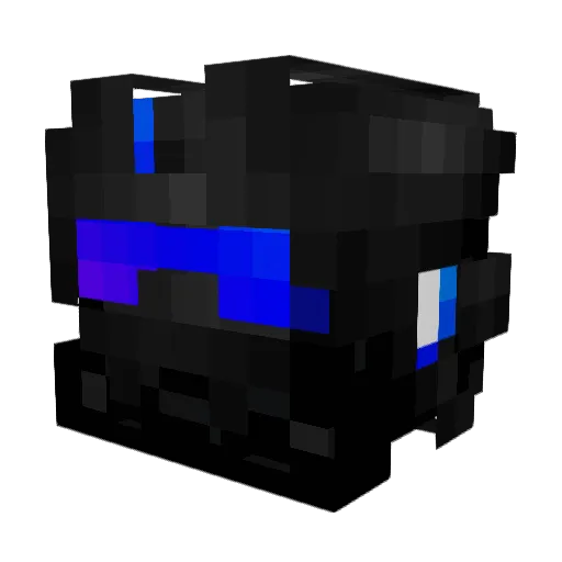viksosdev Minecraft avatar head, 3D render