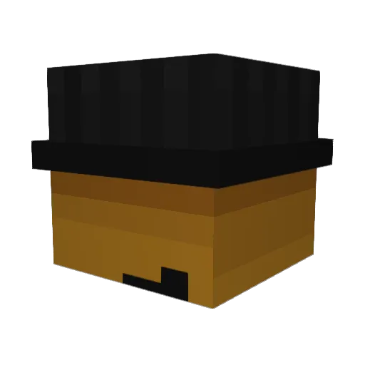 viktar2505 Minecraft avatar head, 3D render
