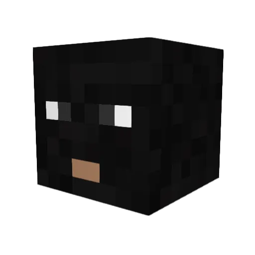 viktor101 Minecraft avatar head, 3D render