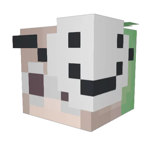 viktor1ya Minecraft avatar head, 3D render