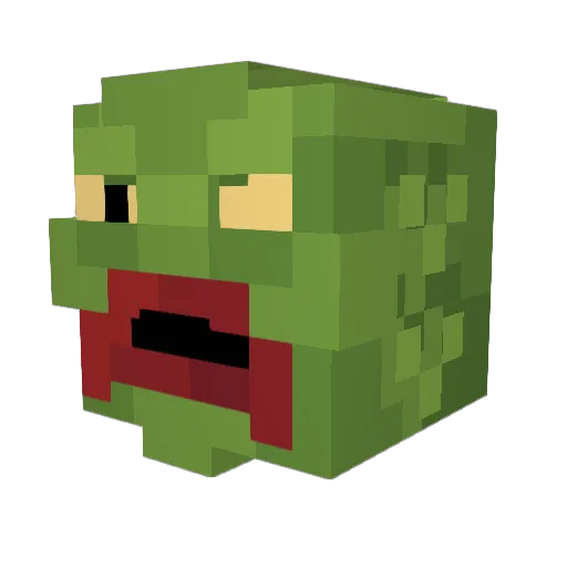 vildhjarta13 Minecraft avatar head, 3D render