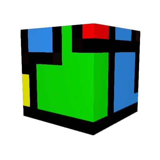 vilhelm_1 Minecraft avatar head, 3D render