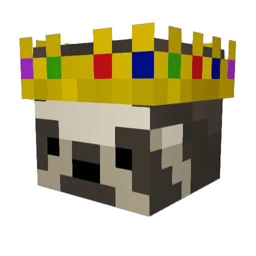 villads965 Minecraft avatar head, 3D render