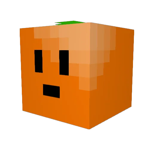 villagorr Minecraft avatar head, 3D render