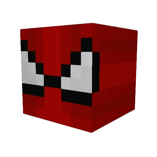 villain_doom Minecraft avatar head, 3D render
