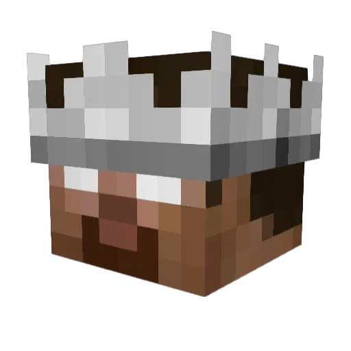 villnyus Minecraft avatar head, 3D render