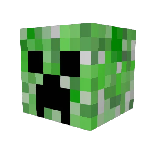 vimmie07 Minecraft avatar head, 3D render