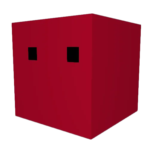 vin1202 Minecraft avatar head, 3D render