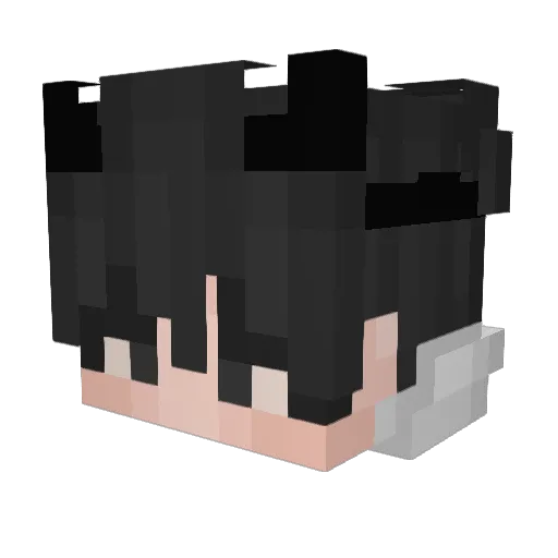 vin558898 Minecraft avatar head, 3D render