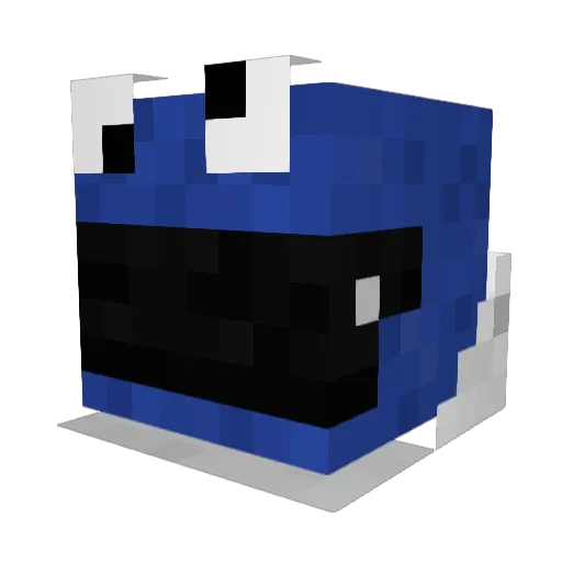 vin_760 Minecraft avatar head, 3D render