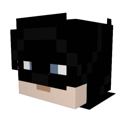 vinced711 Minecraft avatar head, 3D render