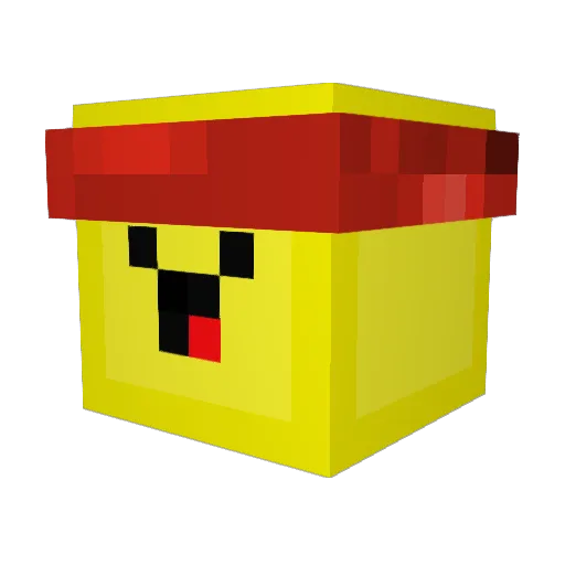 vincent0000 Minecraft avatar head, 3D render