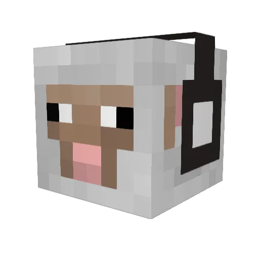 vincent199911 Minecraft avatar head, 3D render