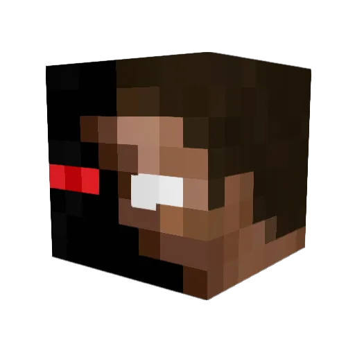 vincente0505 Minecraft avatar head, 3D render