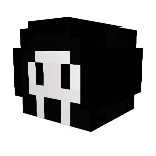 vinces8992 Minecraft avatar head, 3D render