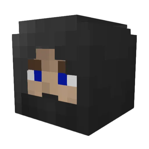 vincs22 Minecraft avatar head, 3D render