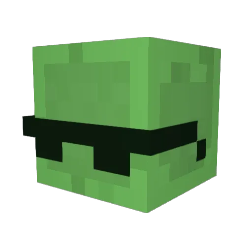 vincysq96 Minecraft avatar head, 3D render