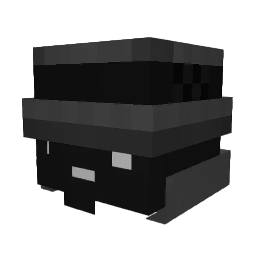 vindex120 Minecraft avatar head, 3D render